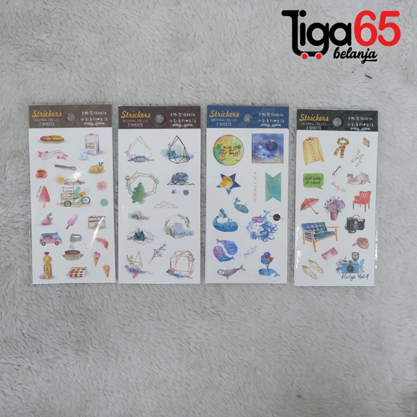 365 STICKER DECO DIY PLANNER #40953 Fancy Deco Stiker Hias Scrapbook