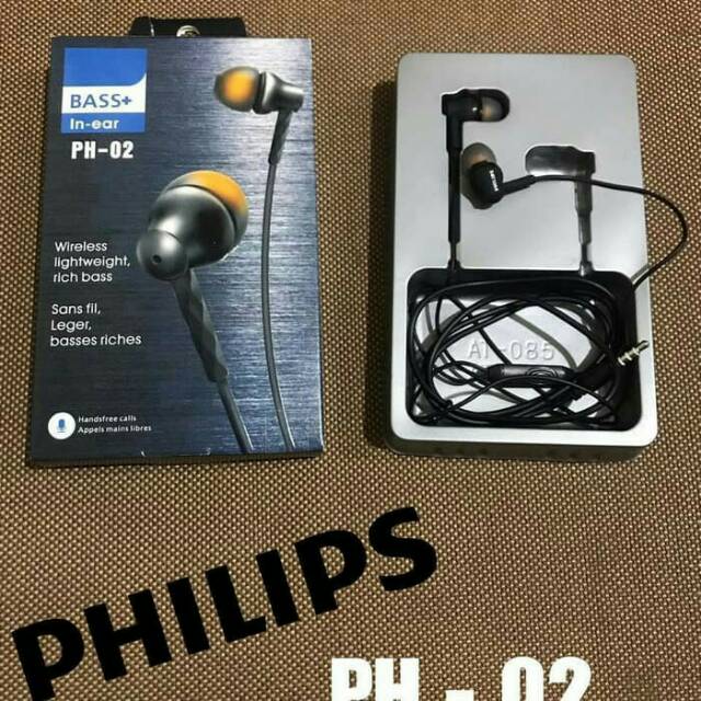 Headset PHILIPS PH-02 MIC SUPER BASS+
