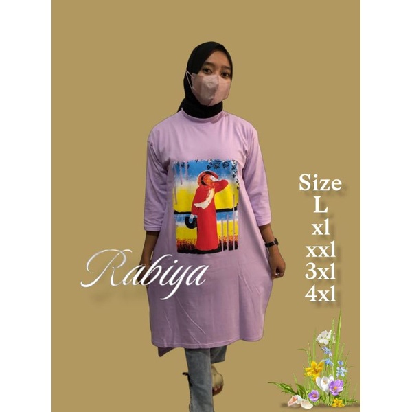 long tunik new Big size ukuran L XL XXL 3XL 4XL