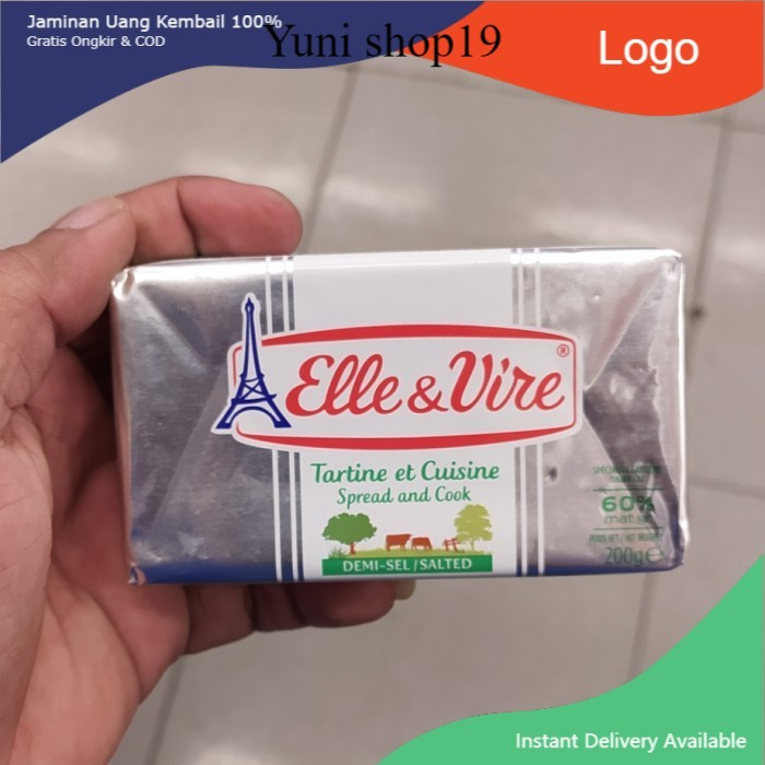 

elle vire butter salted 60%