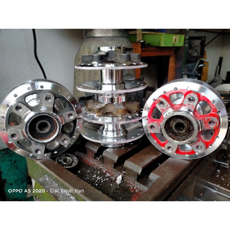 Tromol Depan Tiger Ori Bubut