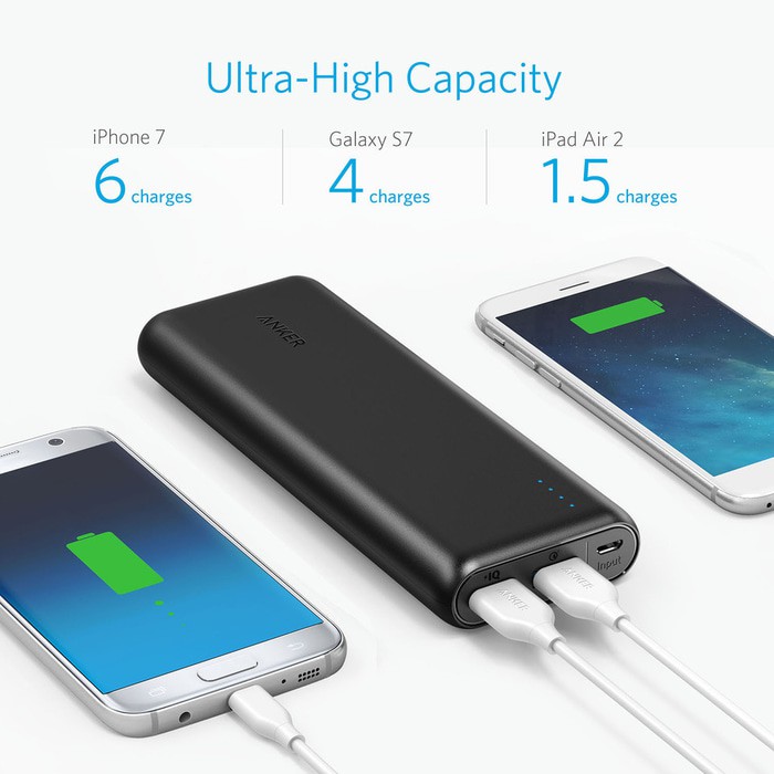 Anker Powercore Speed Powerbank 20000 Quick Charge 3.0 A1278H11