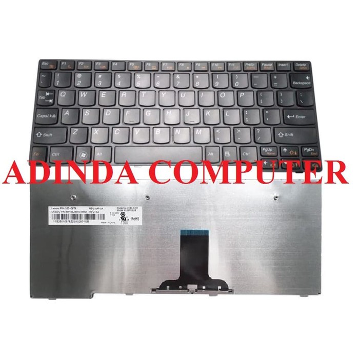 Keyboard Lenovo IdeaPad E10-30 S205 S10-3 S10-3S S105 S100 S110 Kabel Pendek