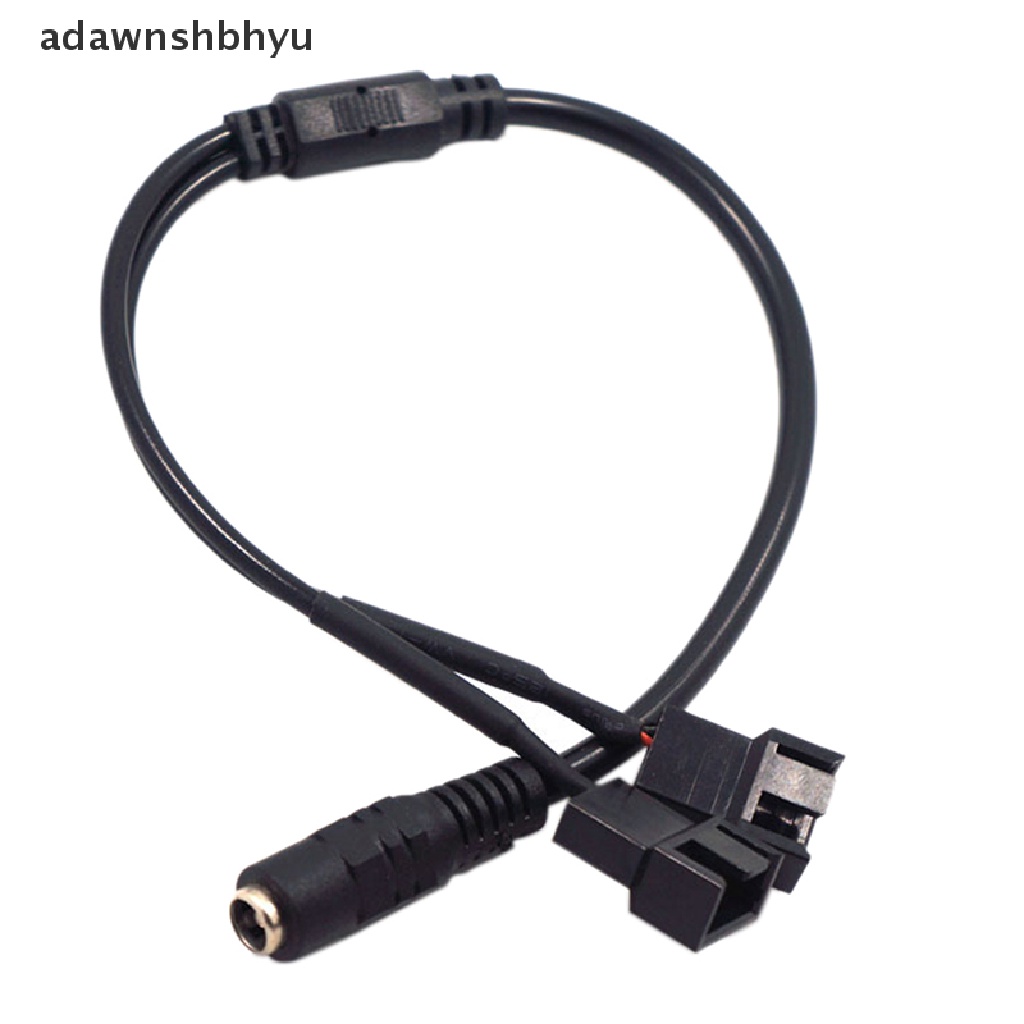 Kabel Adaptor Daya Kipas Router PC Komputer adawnshbhyu DC 5521sampai4pin PWM 4Pin 2arah 12V