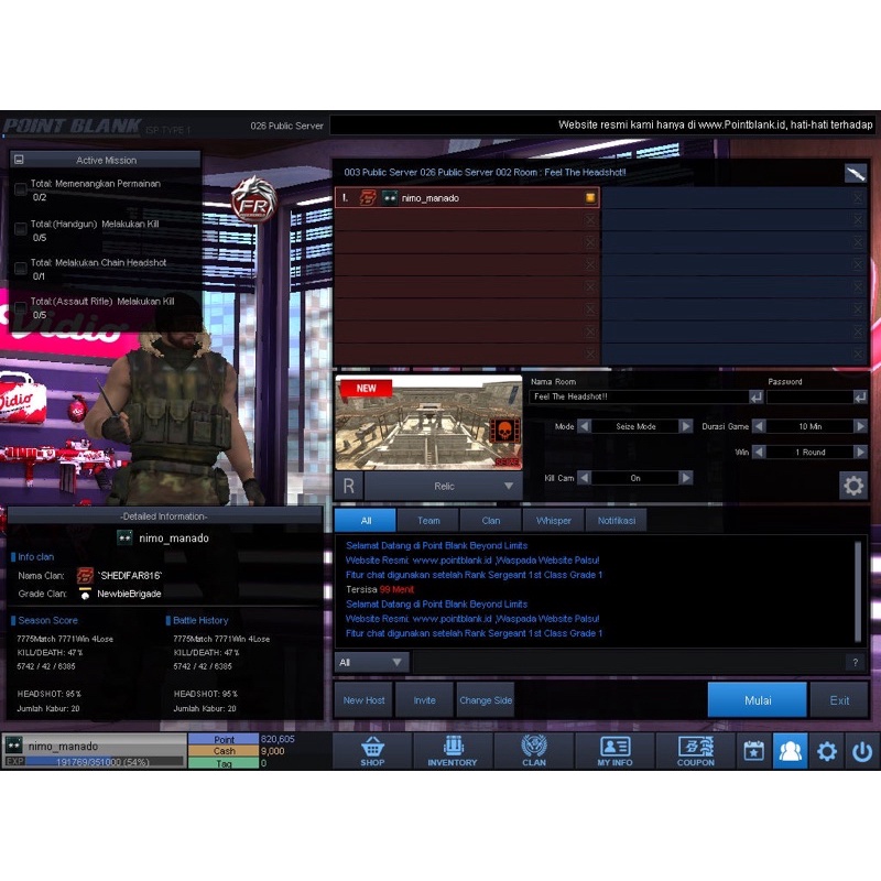 PB LETCOL CN FULLTITLE 9000CASH INGAME