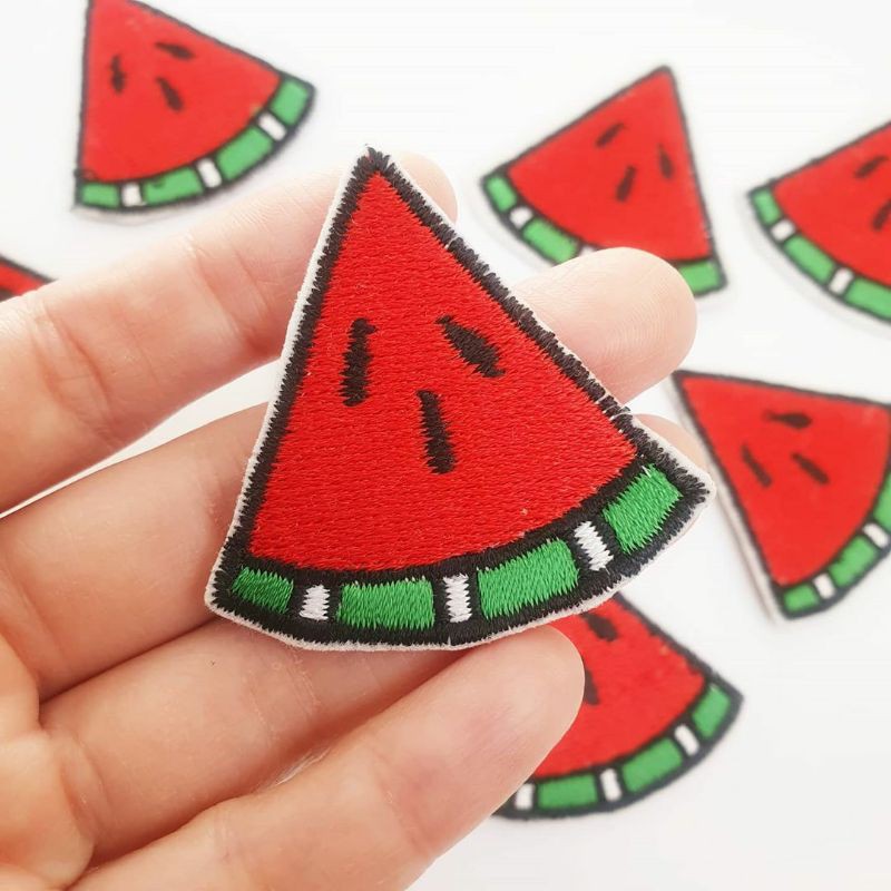 Patch Bordir Semangka/Nanas/Strawberry