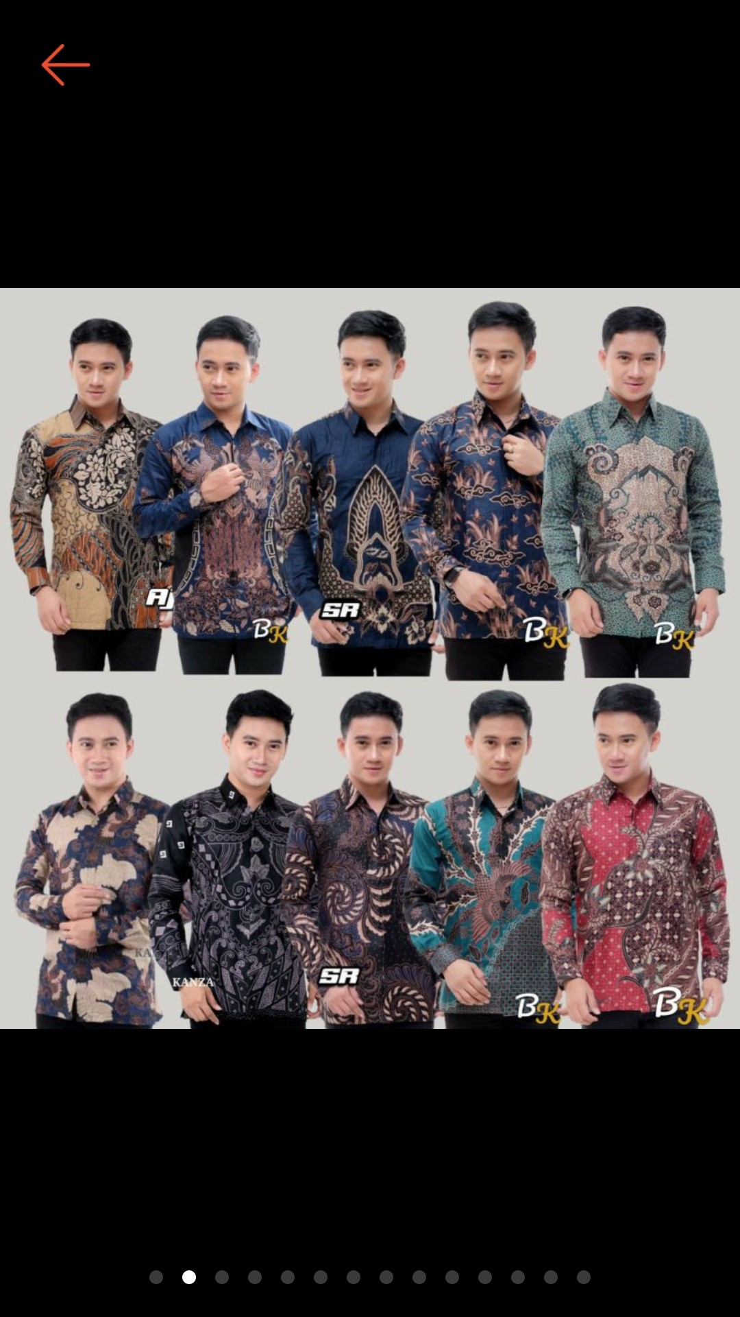 Baju Batik Pria Gus Azmi Syubbanul Muslimin Batik Katun Halus Hadroh Azzahir Santri Muslim