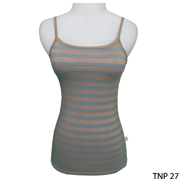 Tank Top Outfits Spandek Abu-Krem – TNP 27