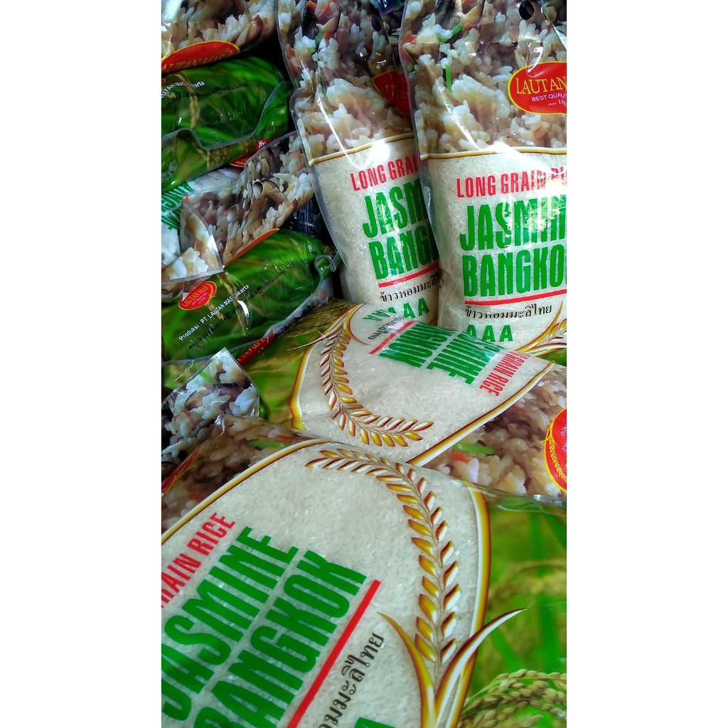 

teh premium beras thailand premium aaa jasmine bangkok best qualty