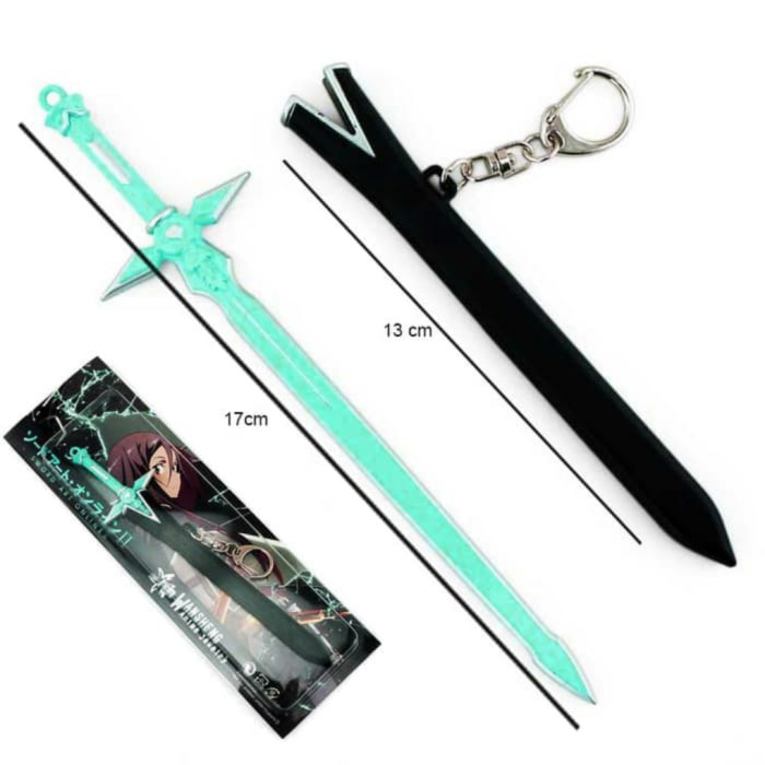 Keychain Kirito | Gantungan Kunci Pedang Dark Repulser Kirito Sao