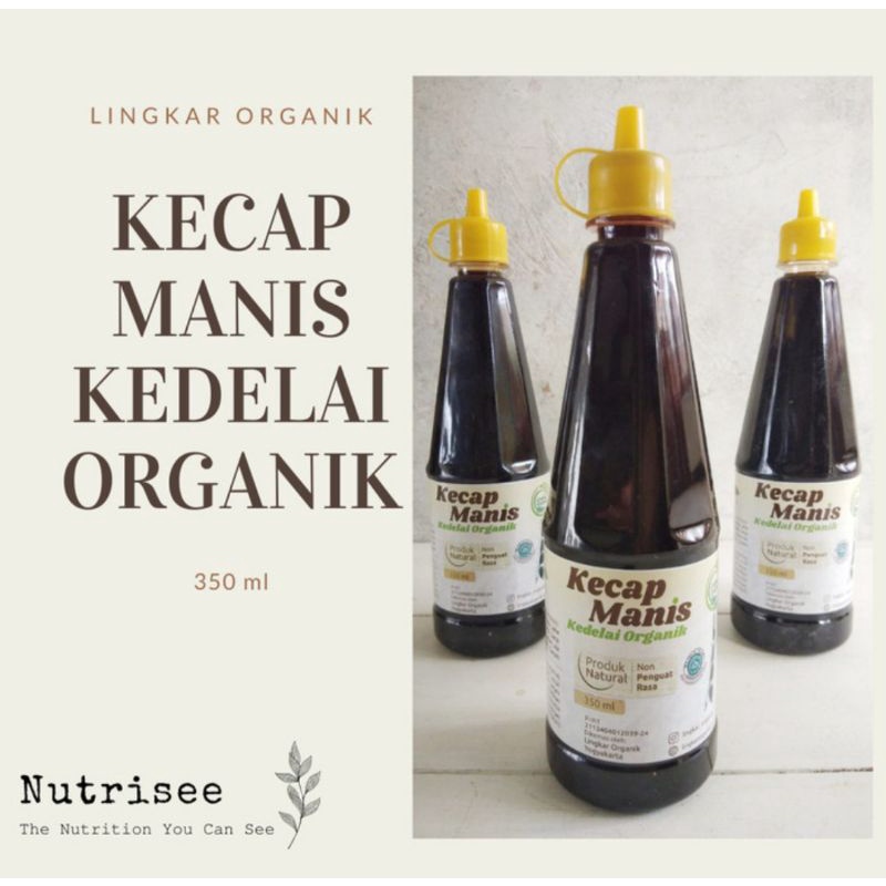 

Kecap Manis Kedelai Organik 150 ml