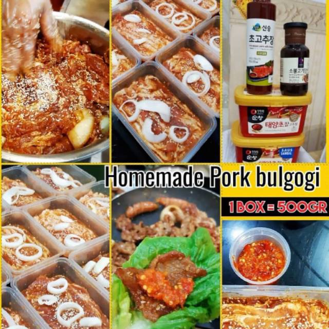 

Daging Pork BBQ ala Korea NON HALAL