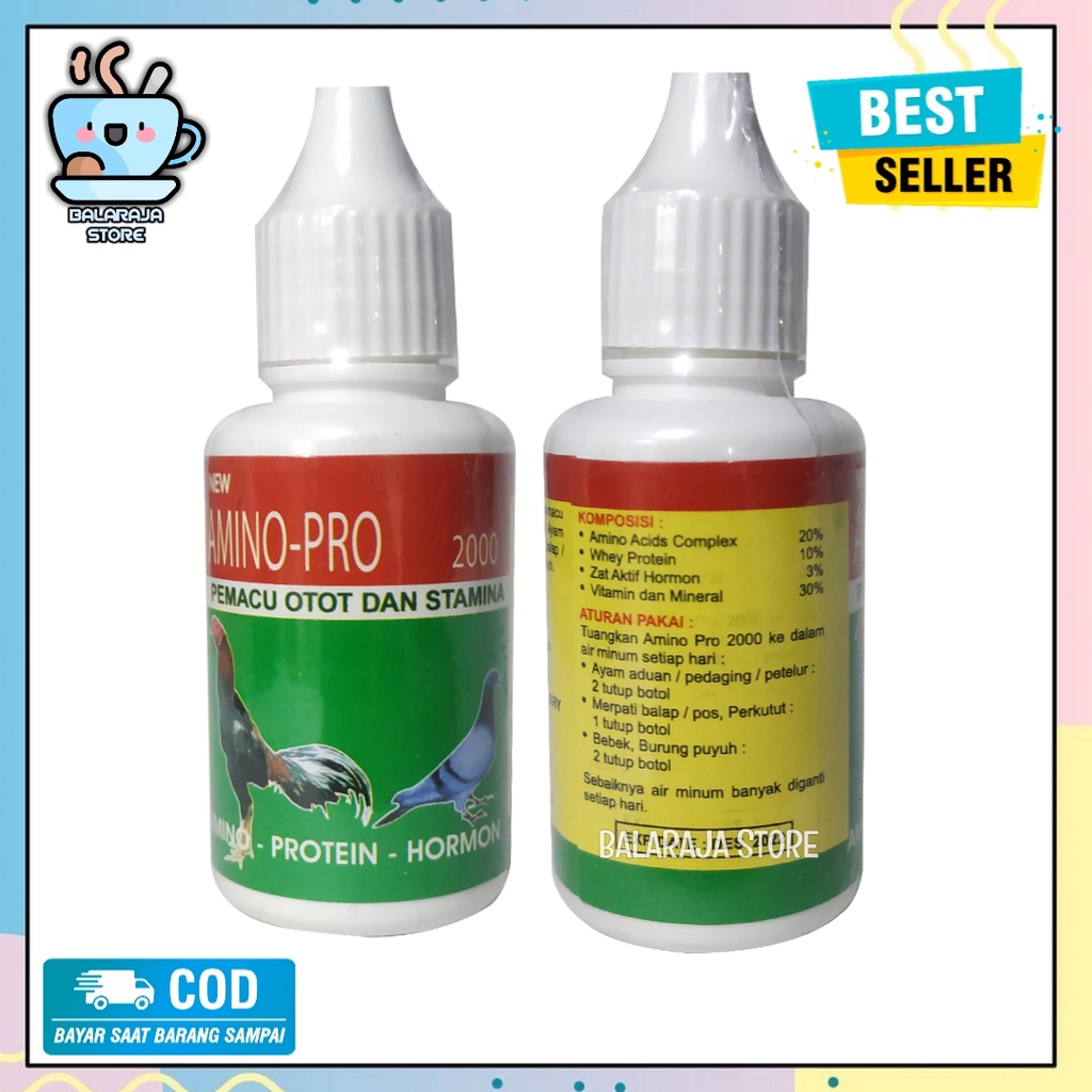 Vitamin Penambah Nafsu Makan Ayam Jago Burung Dara Merpati Mempercepat Pertumbuhan