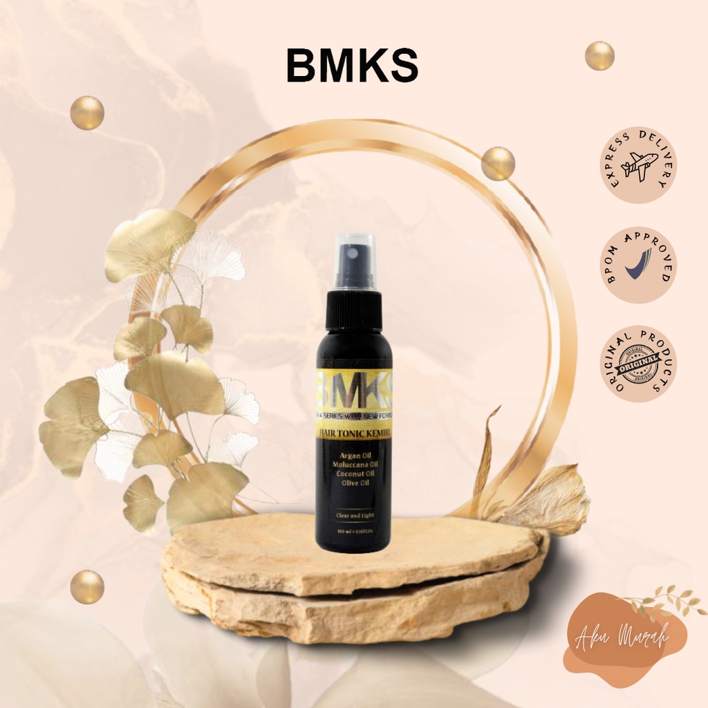 ✨ AKU MURAH ✨BMKS Hair Tonic Kemiri / BPOM dan Original 100%