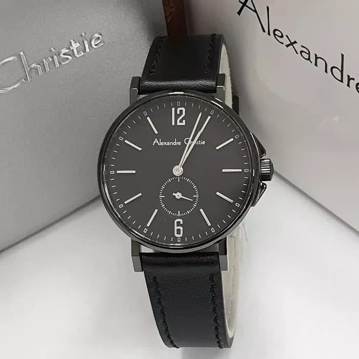 JAM TANGAN WANITA ALEXANDRE CHRISTIE AC 8458 LEATHER ORIGINAL GARANSI RESMI 1 TAHUN