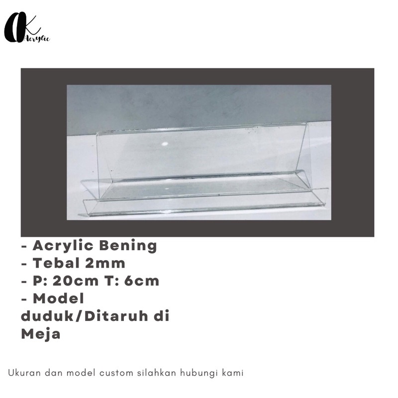 Acrylic Display HP Counter Massal / Akrilik produk Display Phone