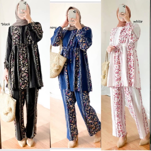 MOLA SET DAILY SET ONE SET SETELAN MOTIF BUNGA FLORAL MOLA SET DAILY SET ONE SET SETELAN MOTIF BUNGA FLORAL