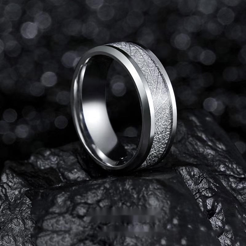 Cincin Bahan Titanium Steel Untuk Aksesoris