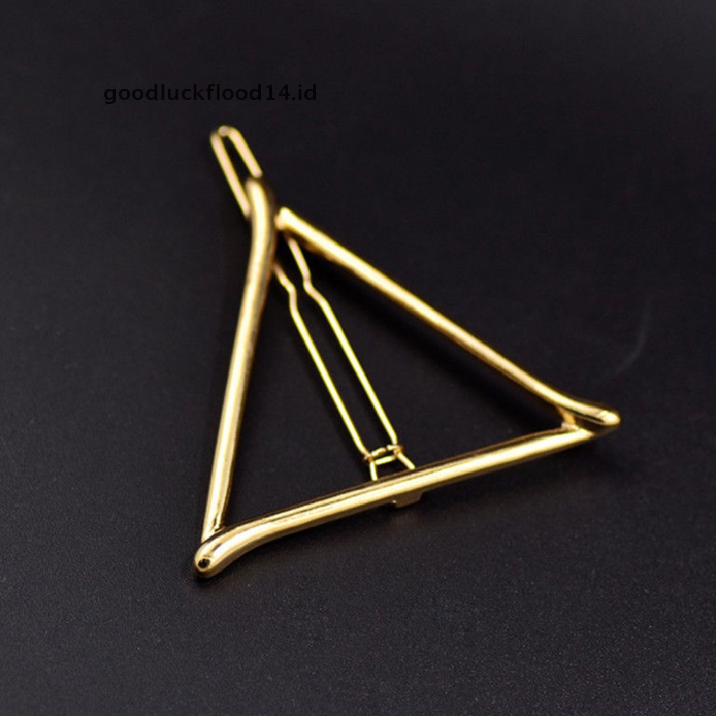 [OOID] New Women Korean Style Triangle Hairpin Hair Clip Hair Accessories Bobby Pins ID