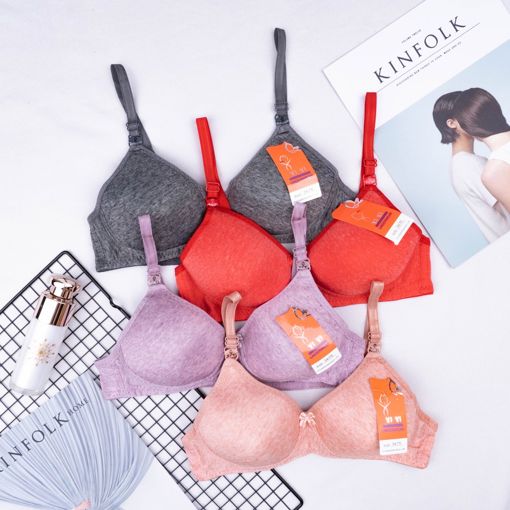 VS - YIYI BRA FASHION WANITA MURAH  BH BUSA TIPIS PUSH UP BRA