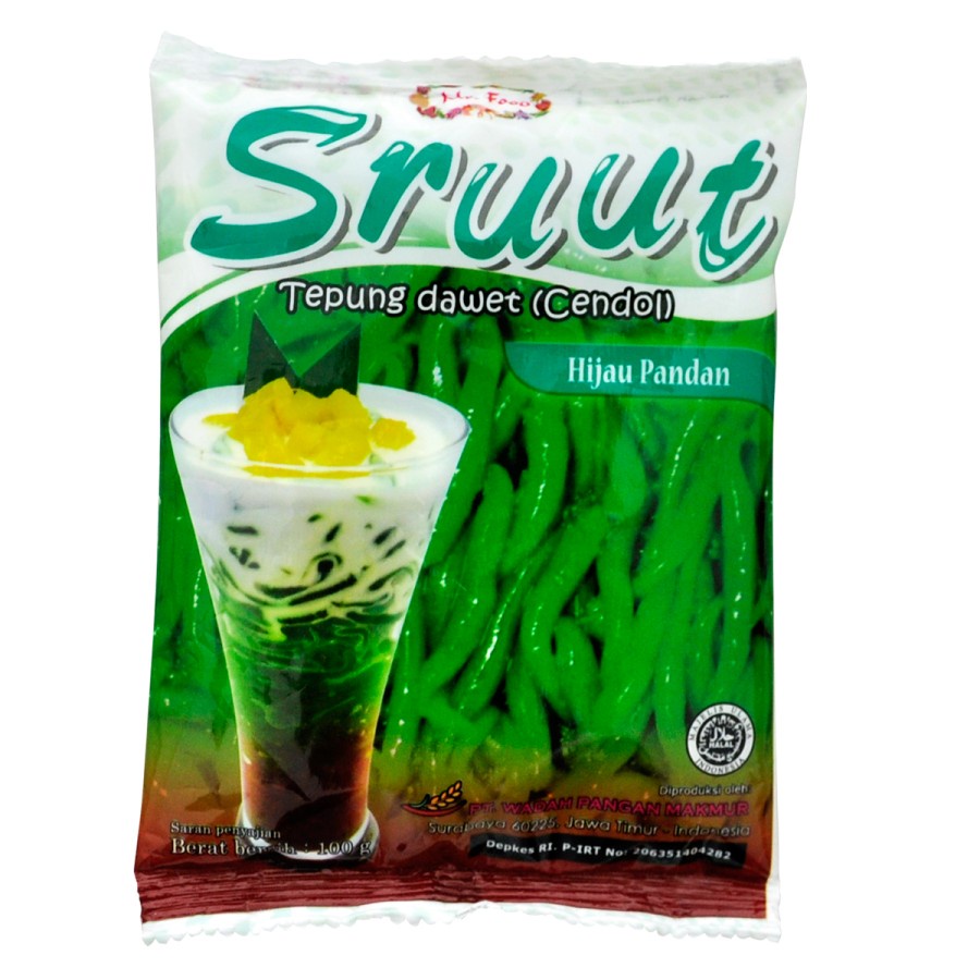 

Tepung Dawet Sruut Mr. Food 100gr