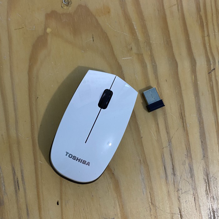 Mouse Toshiba Wireless Optical 2.4G High Quality - Slim Model