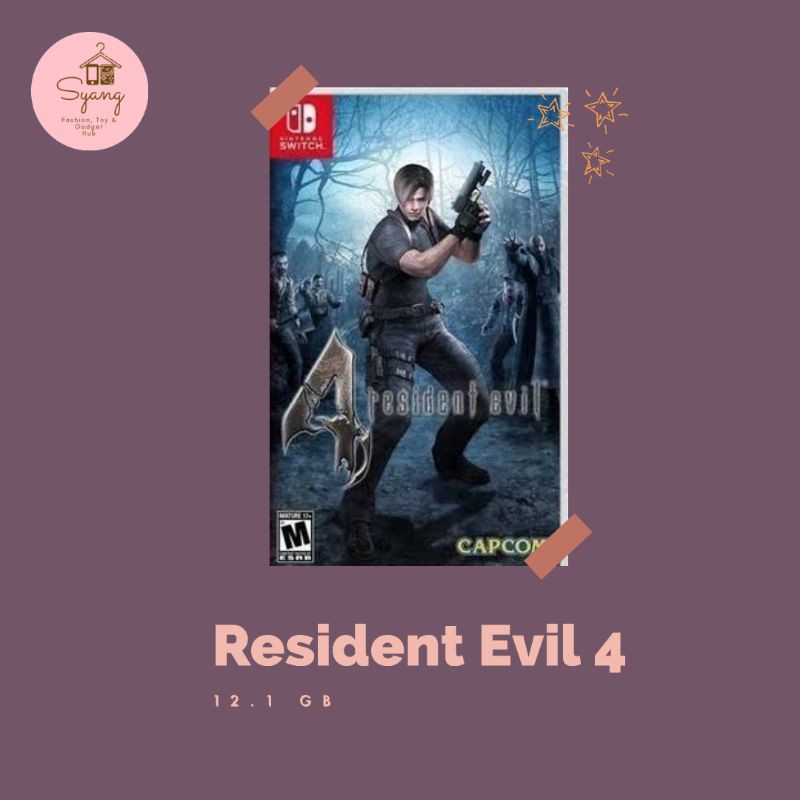 Resident Evil 4 RE Biohazard Nintendo Switch Triple Pack