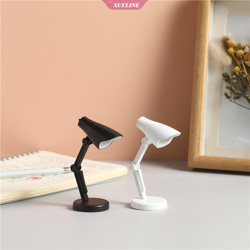 Lampu Meja Led Mini Lipat Magnetik Dengan Klip Pelindung Mata Untuk Kamar Tidur