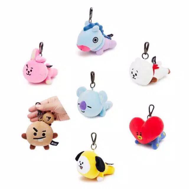 Bt21 official doll keychain