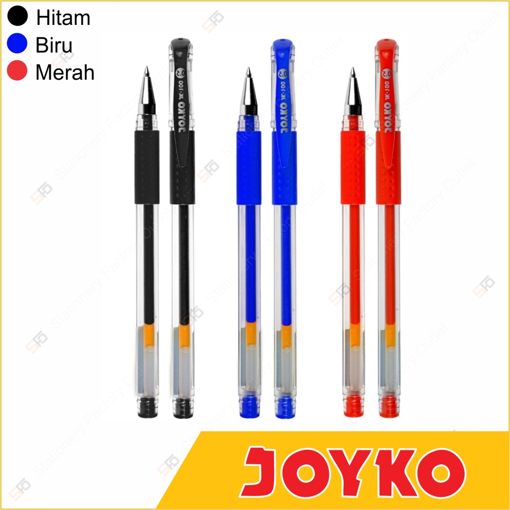 

Pen Gel Joyko JK-100 - 0.5 mm Bullet Tip