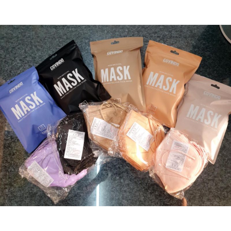 Masker KN95 Masker Kualitas Kesehatan Kualitas  single pack Bagus 5 play dan 10pcs (jaminan 5 lapis)