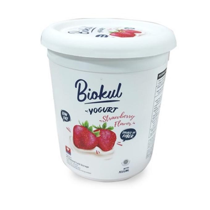 

Yogurt Biokul Stirred Plain Strawberry Blueberry 1 Liter Diamond 1L Sale