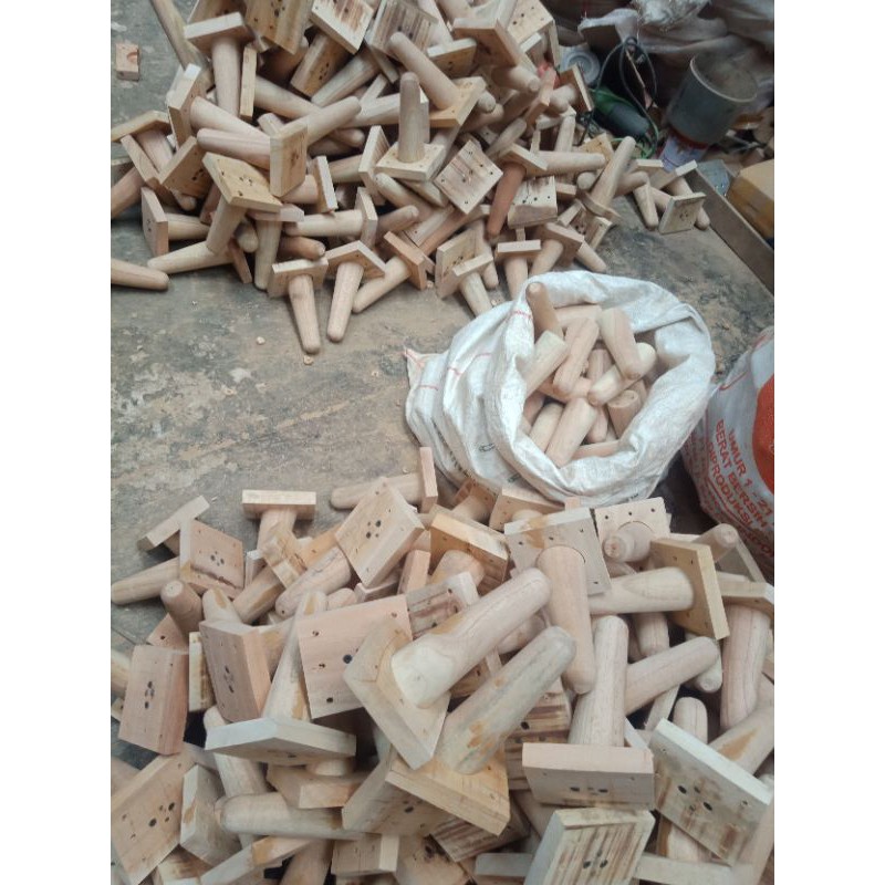 kaki sofa 15cm mentahan