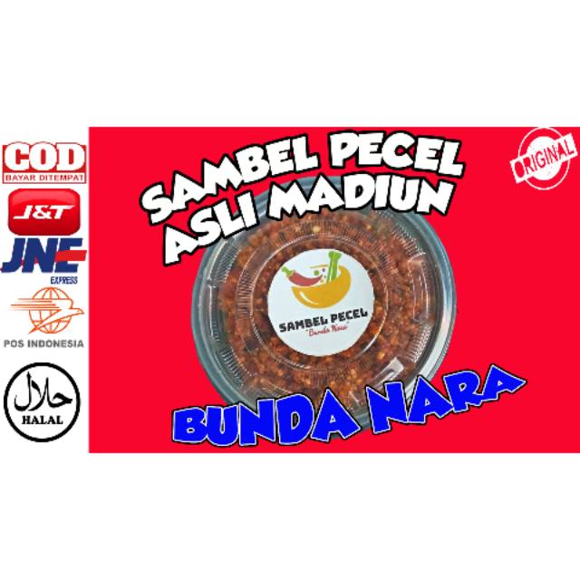 

Sambel pecel bunda nara asli madiun