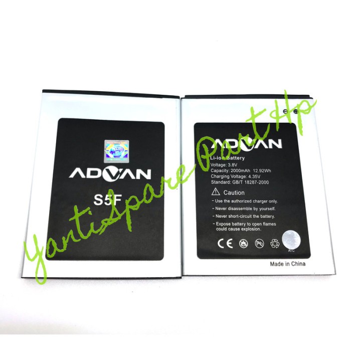 Baterai Advan S5F Original New