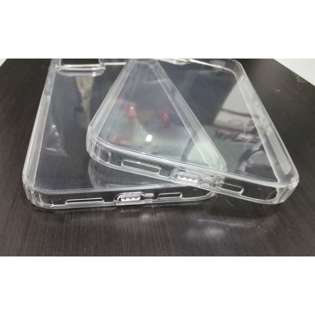 Case Iphone 12 5.4 - 6.1 - 6.7 in Silicon Bening - Softcase Clear Iphone 12