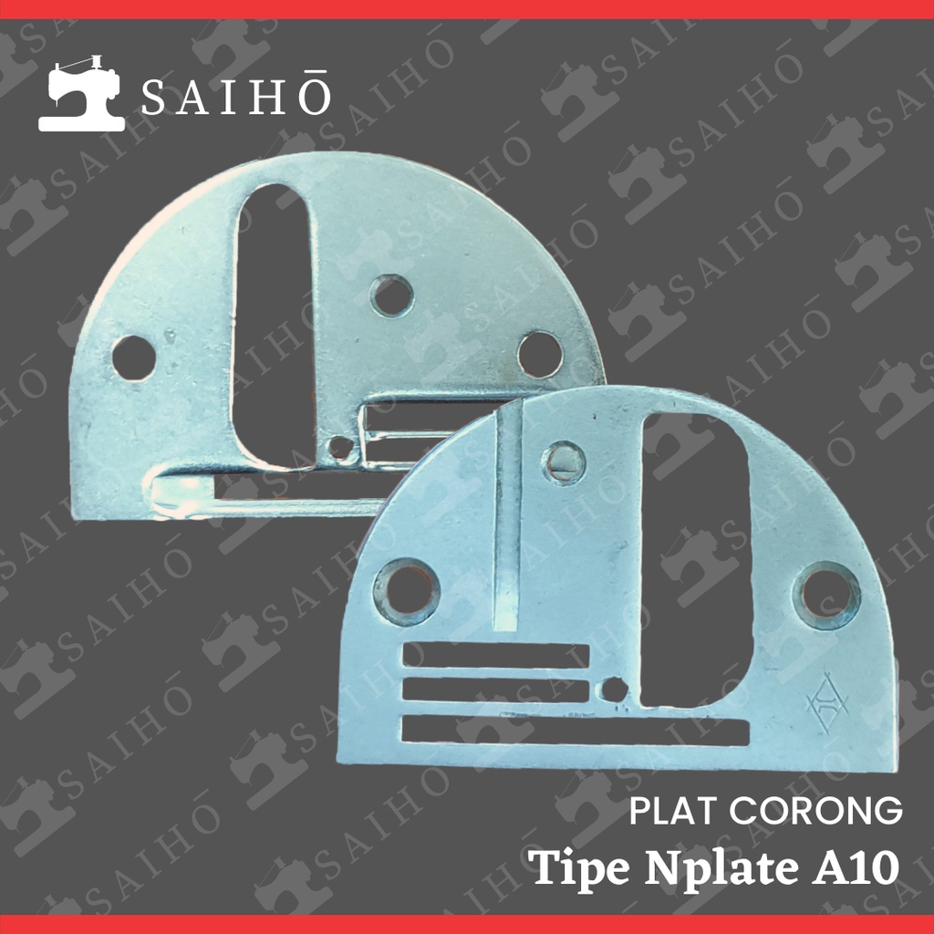 Needle Plate Corong Mesin Jahit Industri Tipe A10