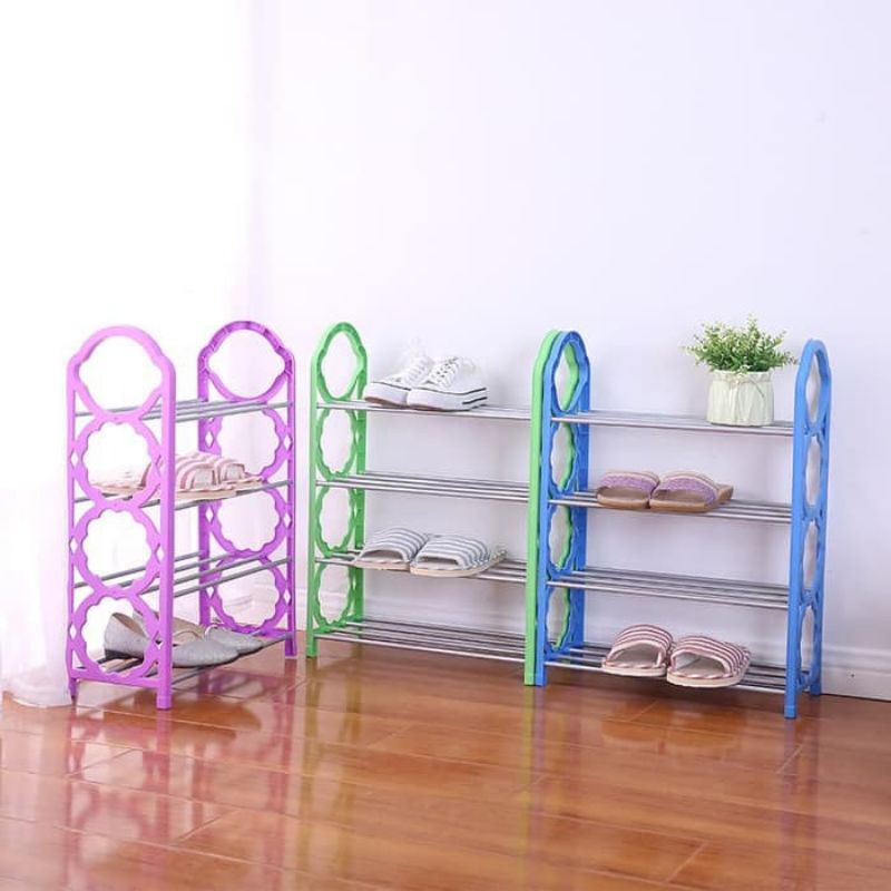 Rak Sepatu Portable 4 5 6 Susun / Shoes Rack Rak Susun Portable