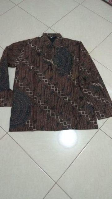 Parang Klasik Kemeja Batik Pria Full Furing Katun Primisima