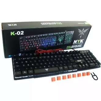 Keyboard NYK K-02 Backlight - Gaming keyboard NYK K02