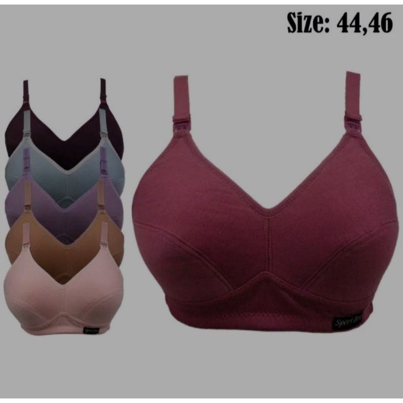 Bh sportbra jumbo Bh jumbo Bh tanpa kawat Bh tanpa busa