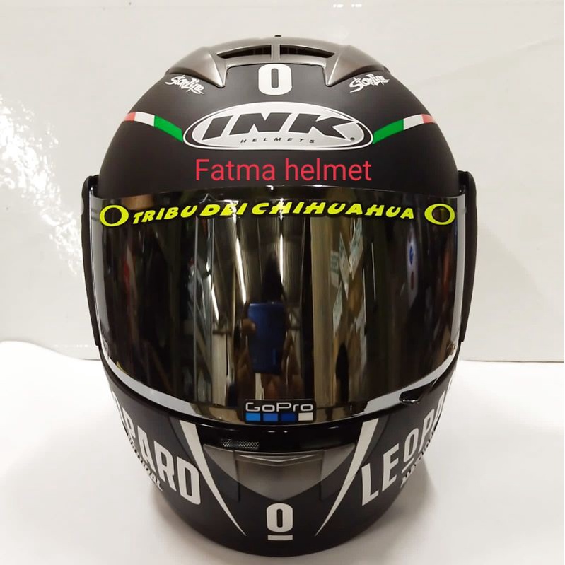 HELM INK CL-MAX PAKET GANTENG VISOR IRIDIUM (include visor ori)-5