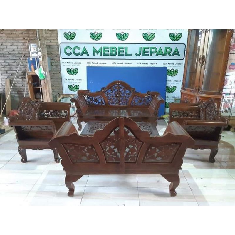 CKTM 019 - Madura Bulat / CCA Mebel Jepara/ Kursi Tamu/ Kursi Sofa/ Kursi Bagus/ Kursi Awet/ Kursi M