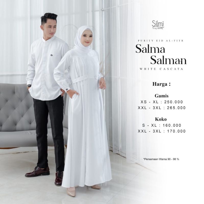 Couple Silmi Gamis Salma Koko Salman
