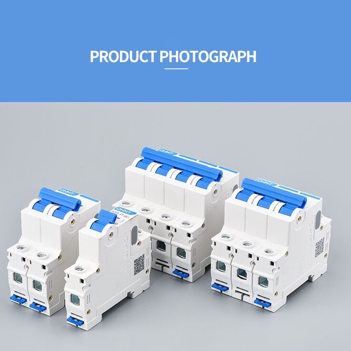 MCB Chint NXB-63 2P 6kA (1A 2A 4A 6A 10A 16A 20A 25A 32A 40A 50A 63A)