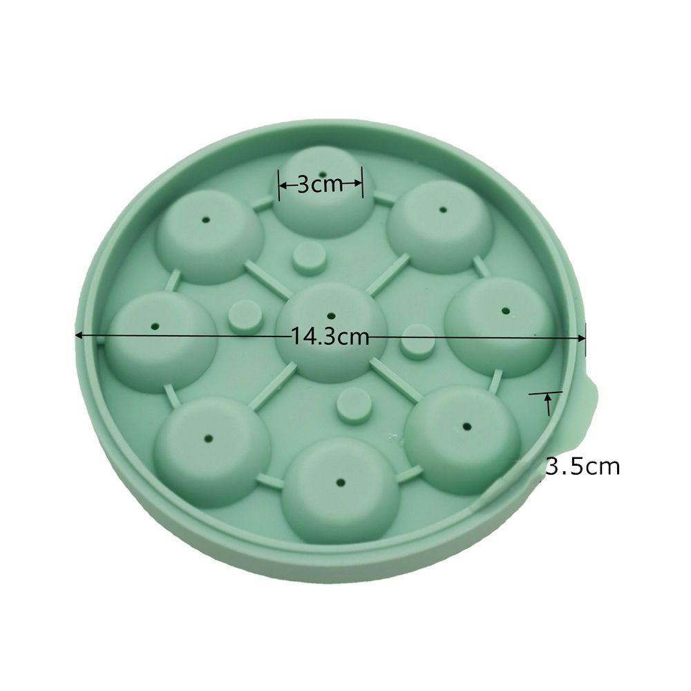 Solighter Cetakan Es Batu Kitchen Tools 9grid Ice Cream Mould Silicone