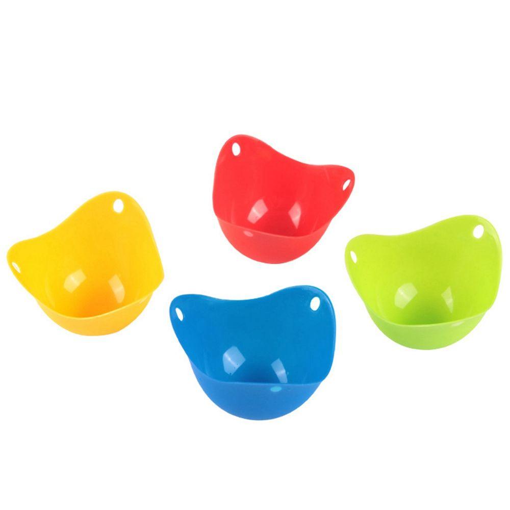 [Elegan] Cincin Aksesoris Perebus Telur Kreatif Silikon Holder Hangat Egg Steamer