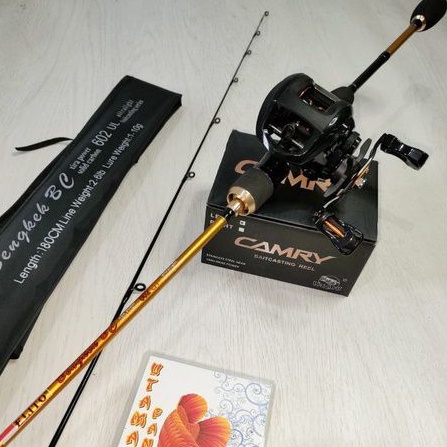 JORAN SET BC UL ELITO BENGKEK + REEL CAMRY