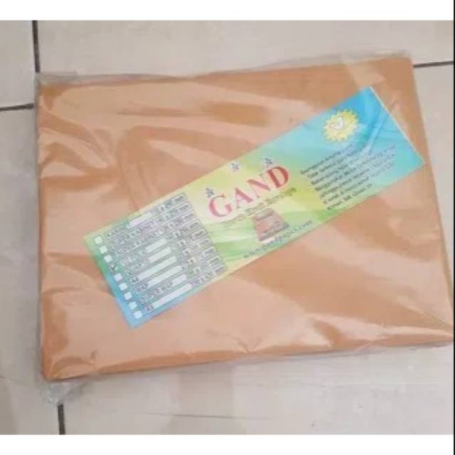 

Amplop coklat 1/2 folio gand