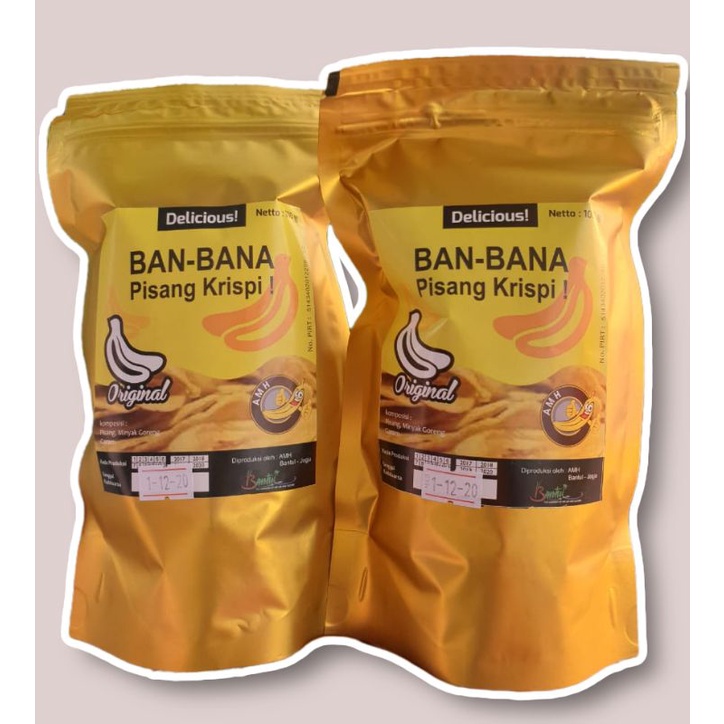 

BAN-BANA Pisang Crispy 100gr